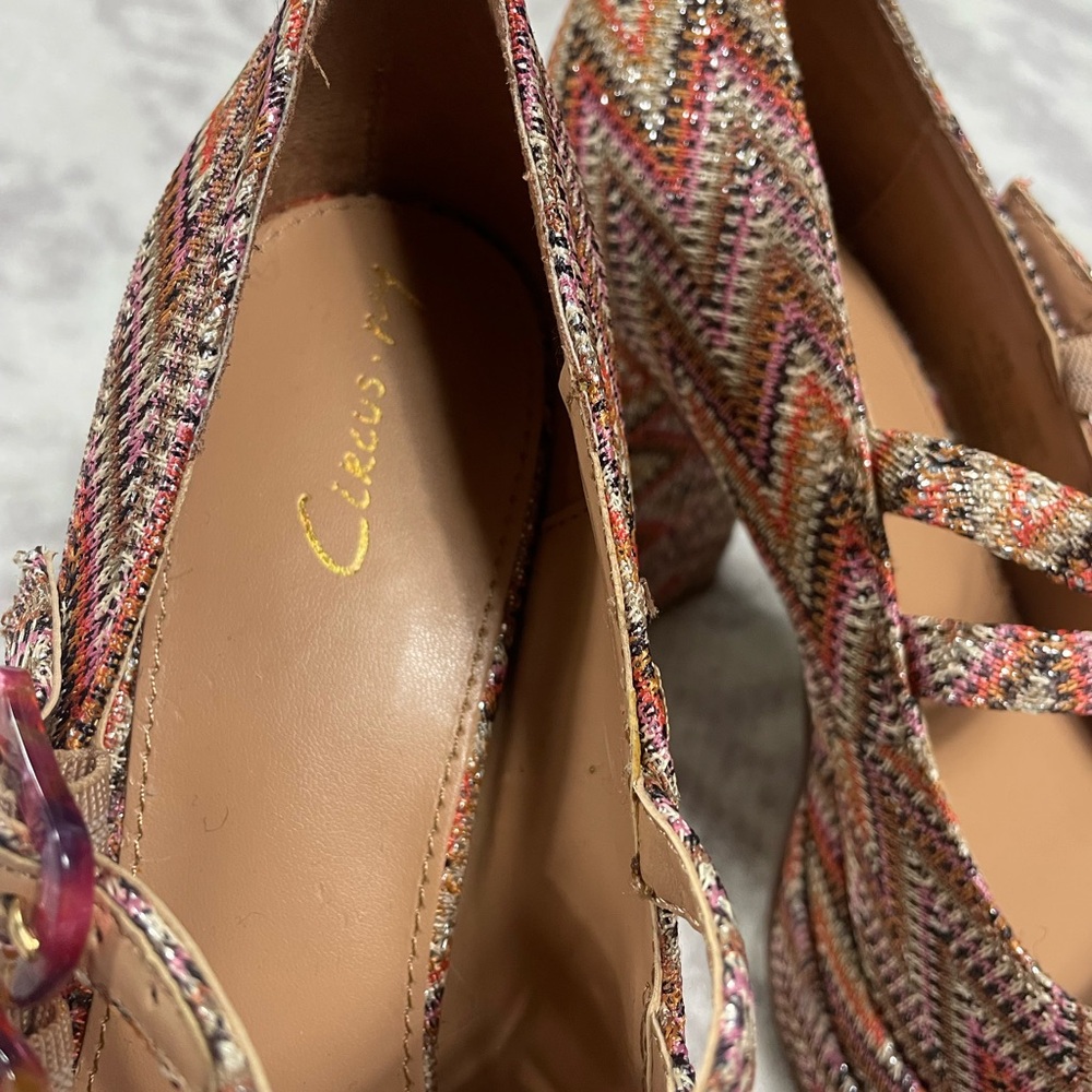 Circus by Sam Edelman Pepper Platform Mary Janes Heels - Picture 9 of 9